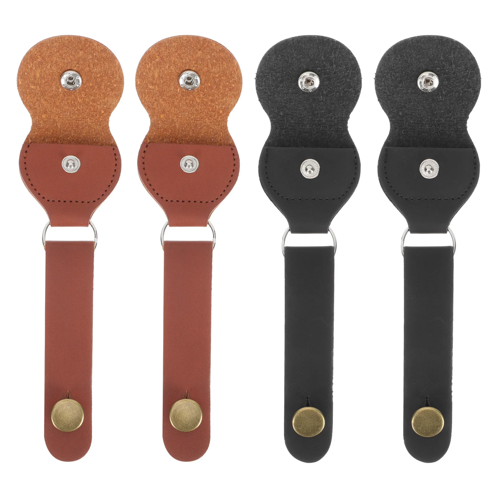 

4 Pcs Instrument Accessories Guitar Strap Ukulele Straps Electric Acoustic Neck Pick Headstock Useful