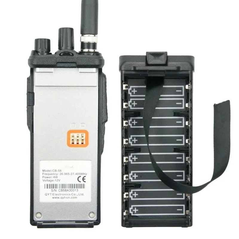 Walkie Talkie for QYT CB-58 27MHz Radio AM/FM 26.965-27.405MHz 40 Channels 4100mAh Citizen Band Radio Handheld Radios Transcei