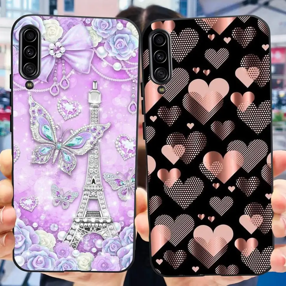 For Samsung A90 5G Case SM-A908B Stylish Pattern Bumper GaxlayA90 Soft Slim Fundas Phone Case For Samsung Galaxy A 90 A90 Cover view 4