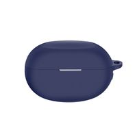 Portable Dustproof Silicone Case Anti-fall Washable Earbuds Sleeve Soild Color Buds Cover for Realme Buds Air 5 Pro Home/Travel