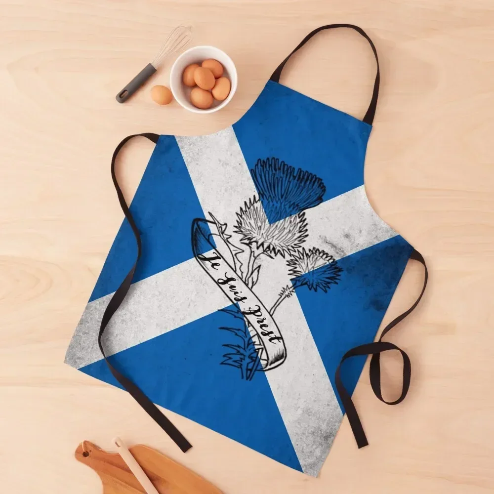 

SCOTLAND FLAG Apron home women Kitchen Things Chef Uniform Woman Apron