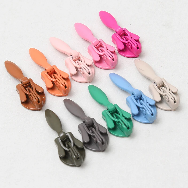 10/20 adet görünmez evrensel anında düzeltme fermuar tamir kiti yedek Zip kaymak diş kurtarma yeni tasarım fermuarlar dikiş giysi