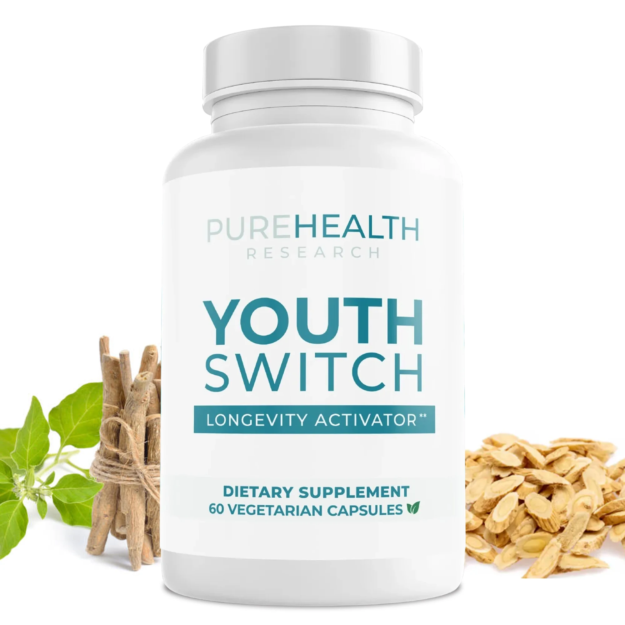 Youth Switch Anti Aging Supplement with Ashwagandha Extract