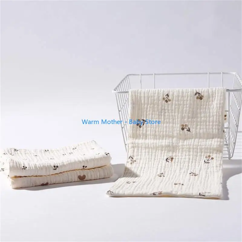 

Полотенце для лица для новорожденных, детская ткань, впитывающая пот, дышащий хлопковый носовой платок 57QE