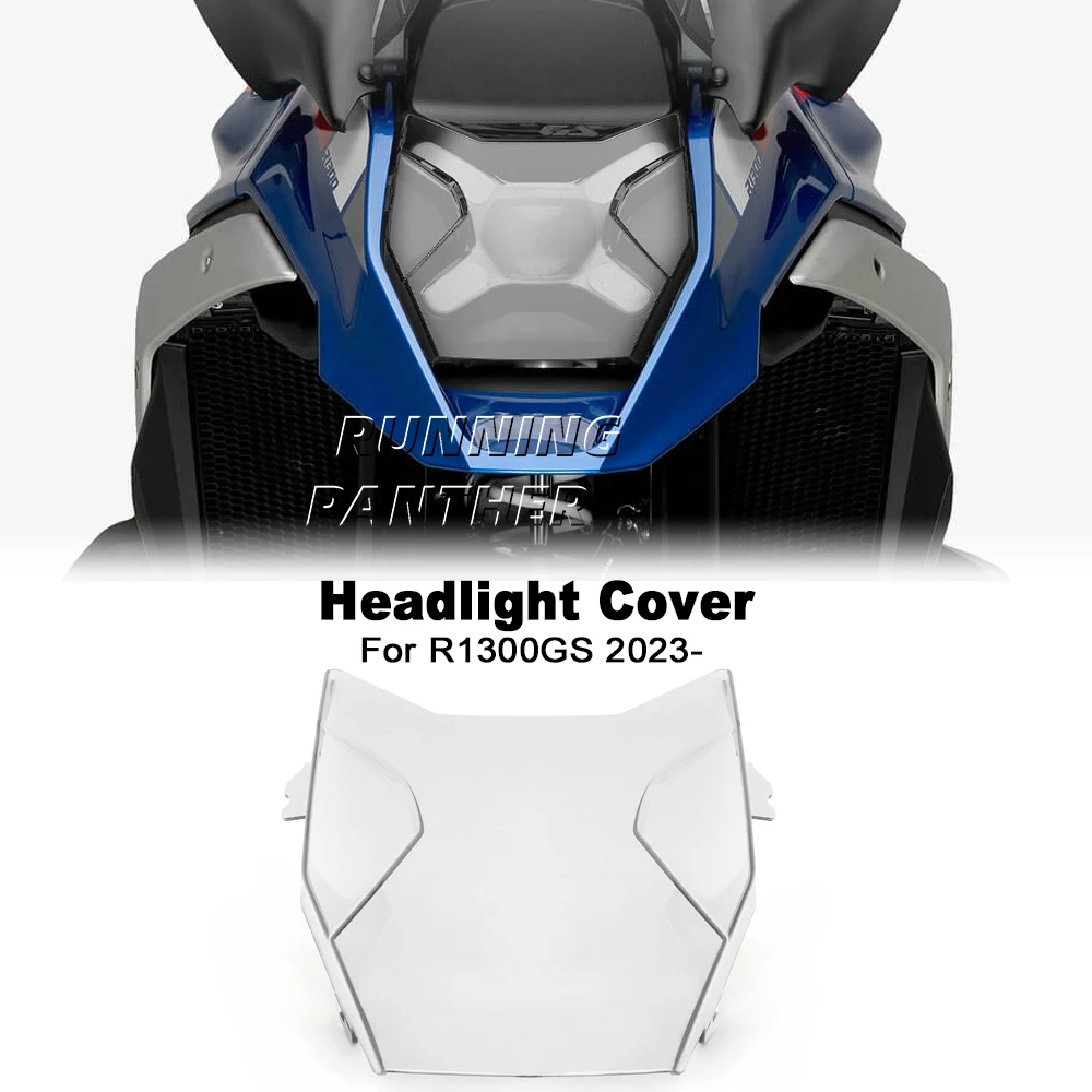 New Motorcycle Front Headlight Guard Head Light Lamp Protection Lampshade Cover For BMW R1300GS R1300 GS R 1300 GS 2023 2024