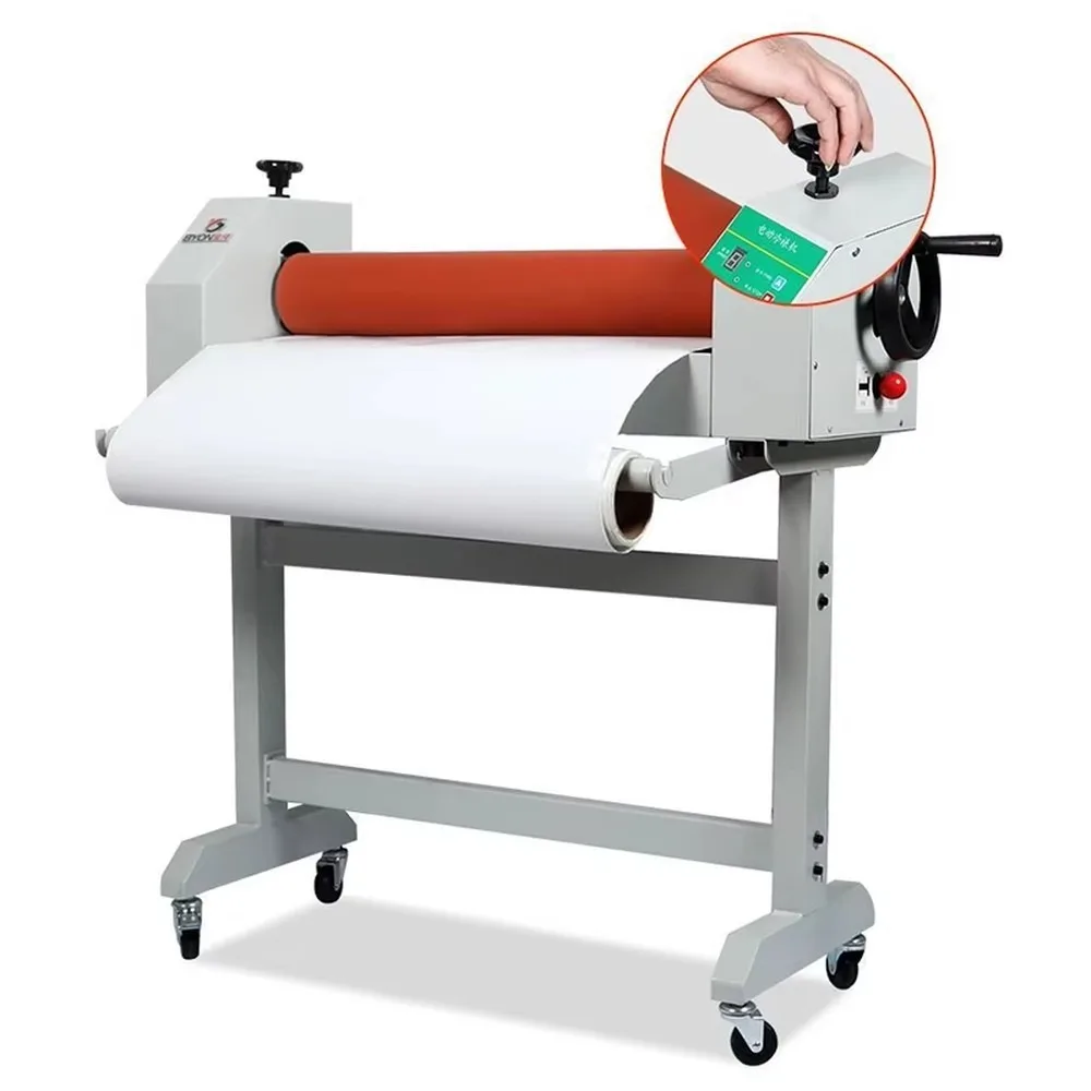 Cold Roll Laminator Machine Digital Photo Paper Album Laminating Equipment Professional Desktop Cold Lamination for