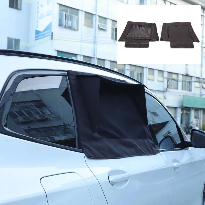 

For BMW X3/G01 2018-2024 rear door window cover, car second row window protective cover, auto accessories 2pcs