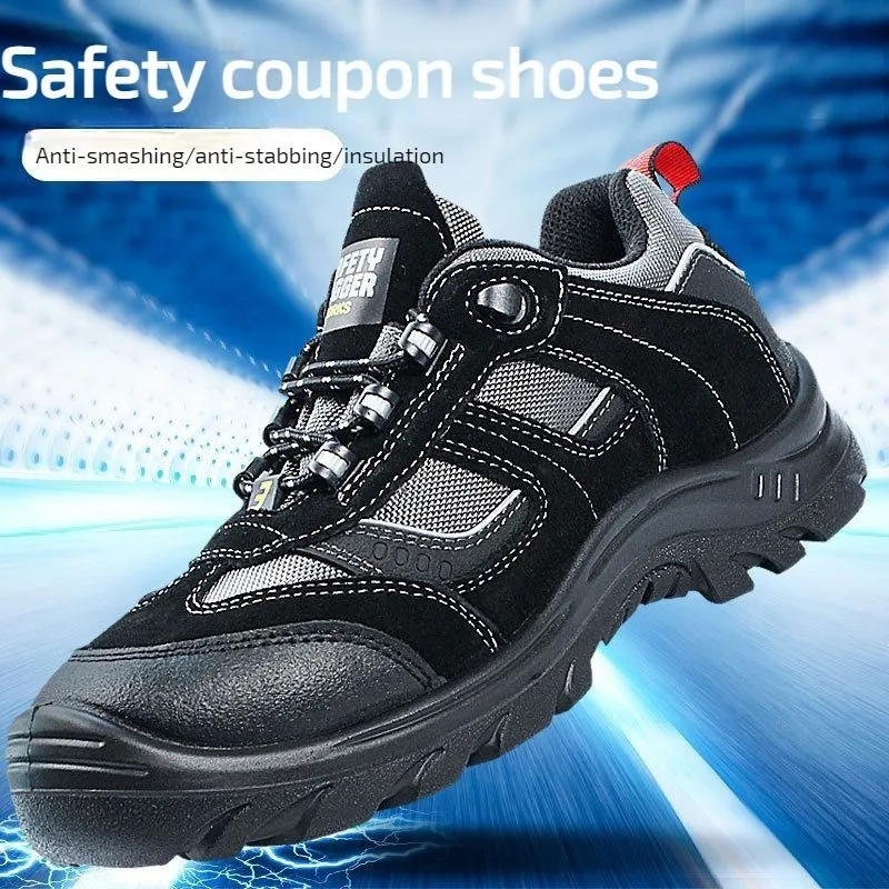 

Labor Protection Safety Shoes Anti-Smash Anti-Puncture Anti-Static 18KV Insulation Wear Resistant Non-slip Casual Breathable