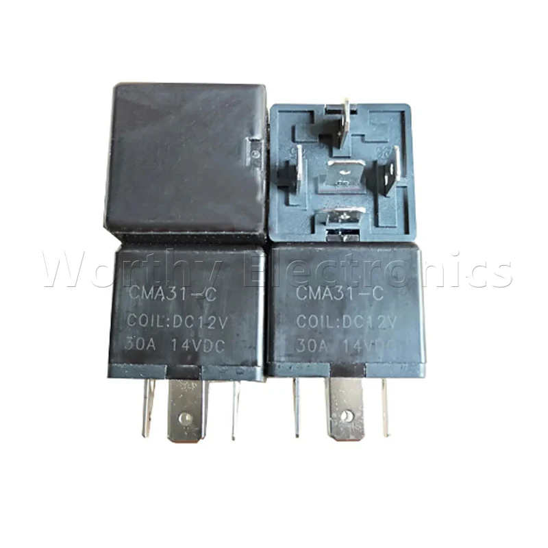 

Free shipping 10pcs/lot relay 12VDC 30A 5PIN CMA31-C