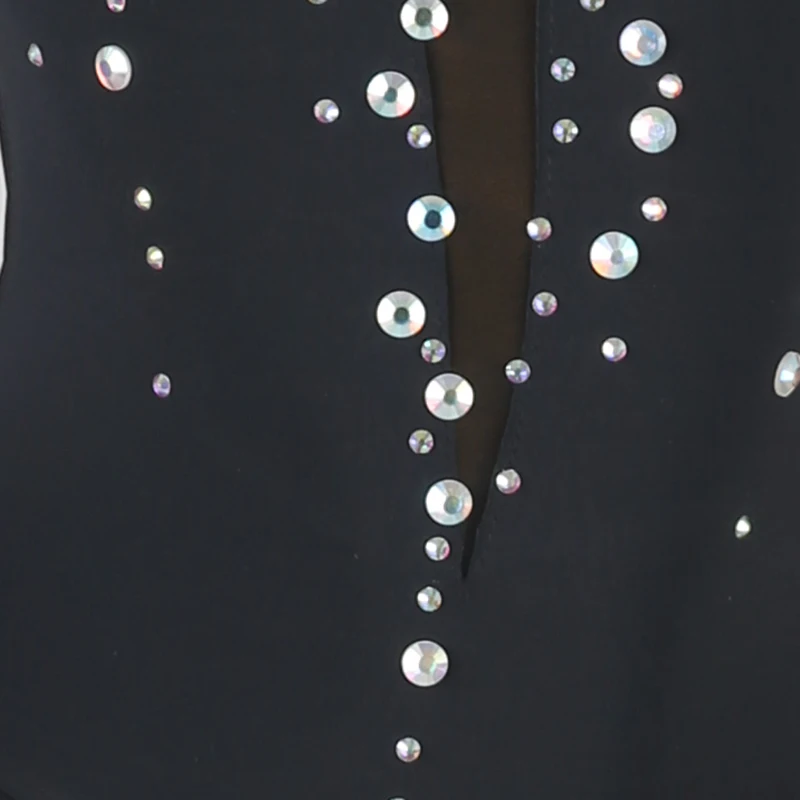 여성을위한 라틴 댄스 공연 의상 맞춤형 시니어 다이아몬드 백리스 드레스 성인 및 어린이 연습복