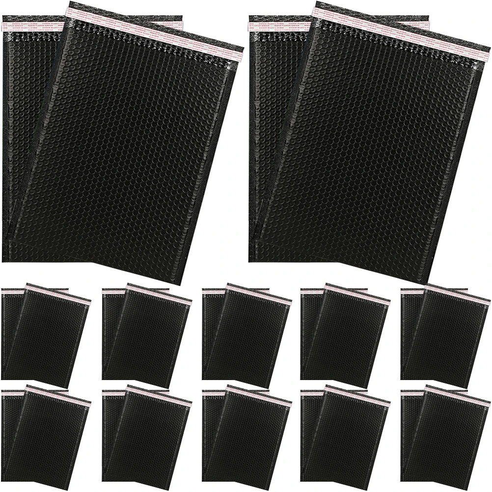 20Pcs Padded Shipping Envelopes Bubble Mailers with Self Adhesive Closure for Safe Mailing of Fragile Items Dustproof Shaking
