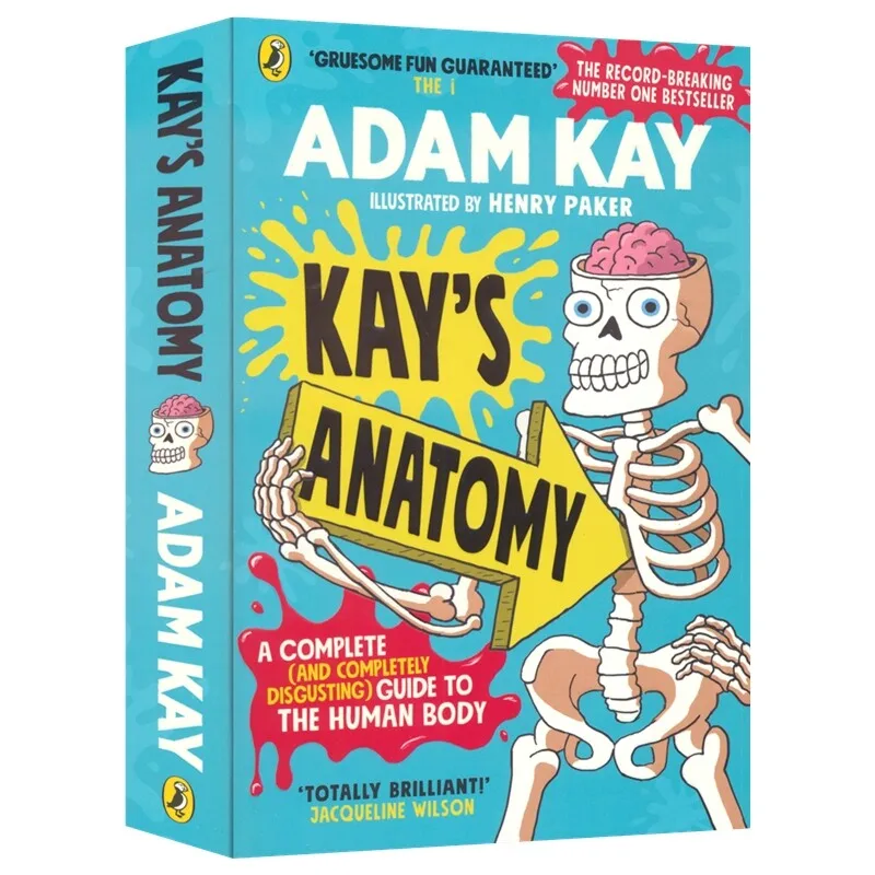 Adam Kay 5 Books Set Kay's Anatomy Kids Human Body Science Book Fun Educational Reading Storybook For Children Age 8-12