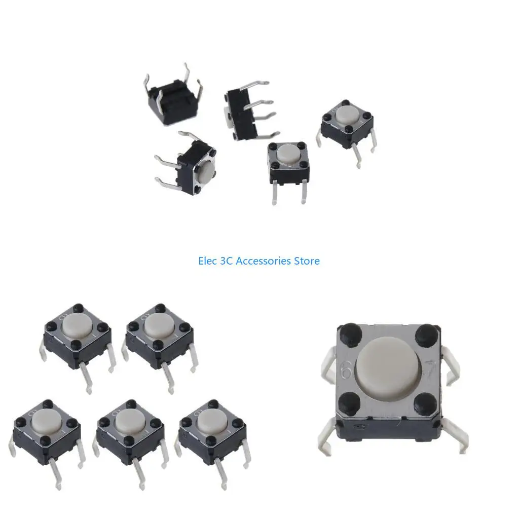 Y51A 4Pin Computer Mouse Replacement Micro Switch 3 Million Life Mouse Micro Button for M185 M215 G300 G402