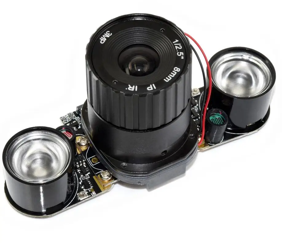 

Waveshare RPi IR-CUT Camera 1080P 720P Wide Angle Both Day and Night Vision Video Camera Compatible Raspberry Pi