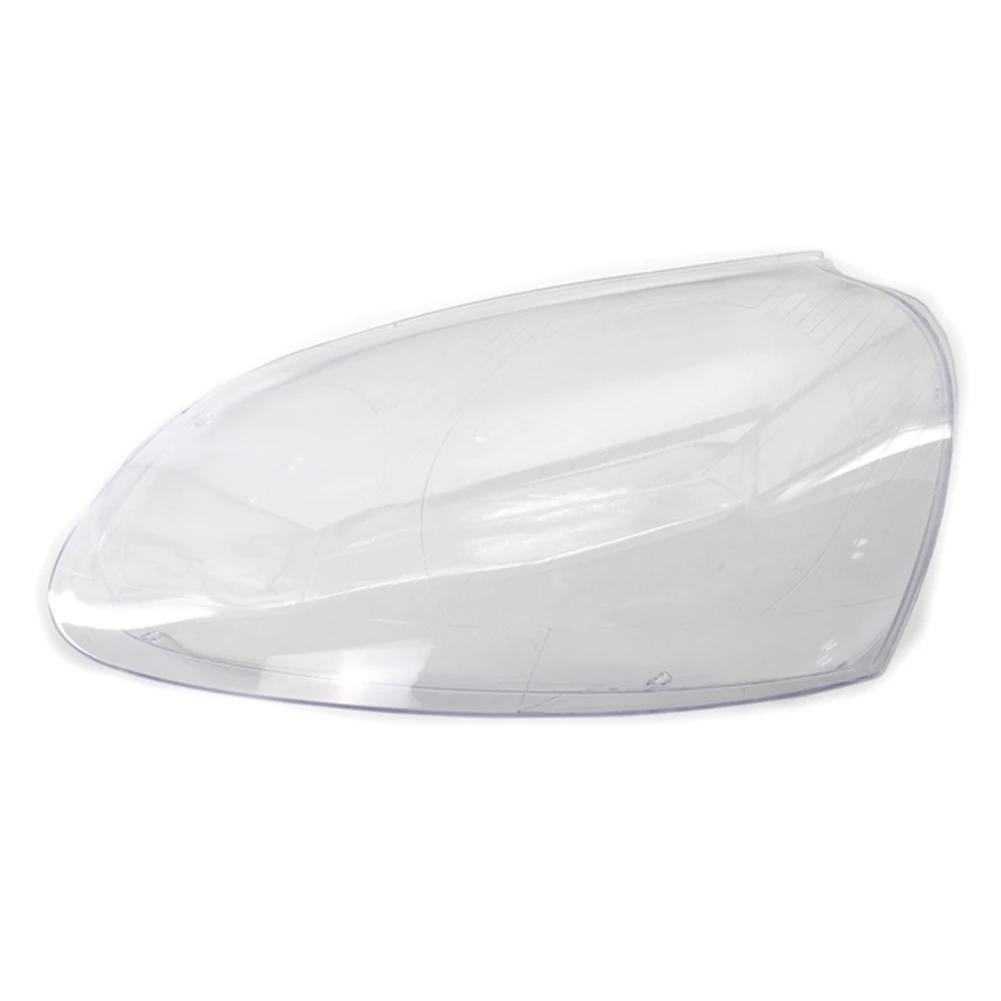 Car Left Headlight Shell Lamp Shade Transparent Lens Cover Headlight Cover for VW Golf 5 MK5 Jetta 2005-2009