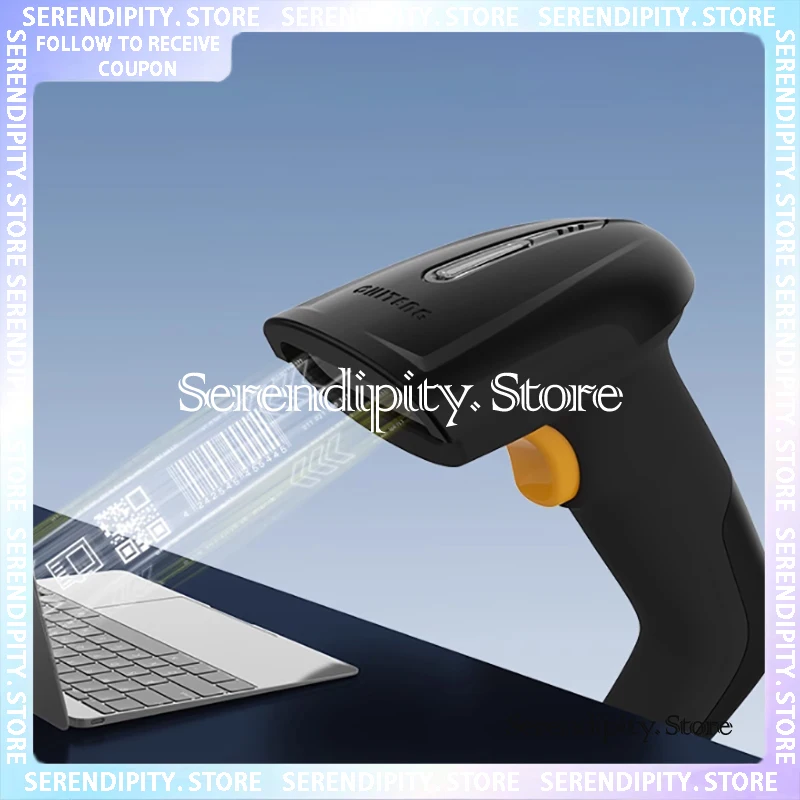 

NEW C981L Barcode Scanner Wireless Barcode Scanner Supermarket Cash Register Payment Code Universal Inbound Outbound Storage