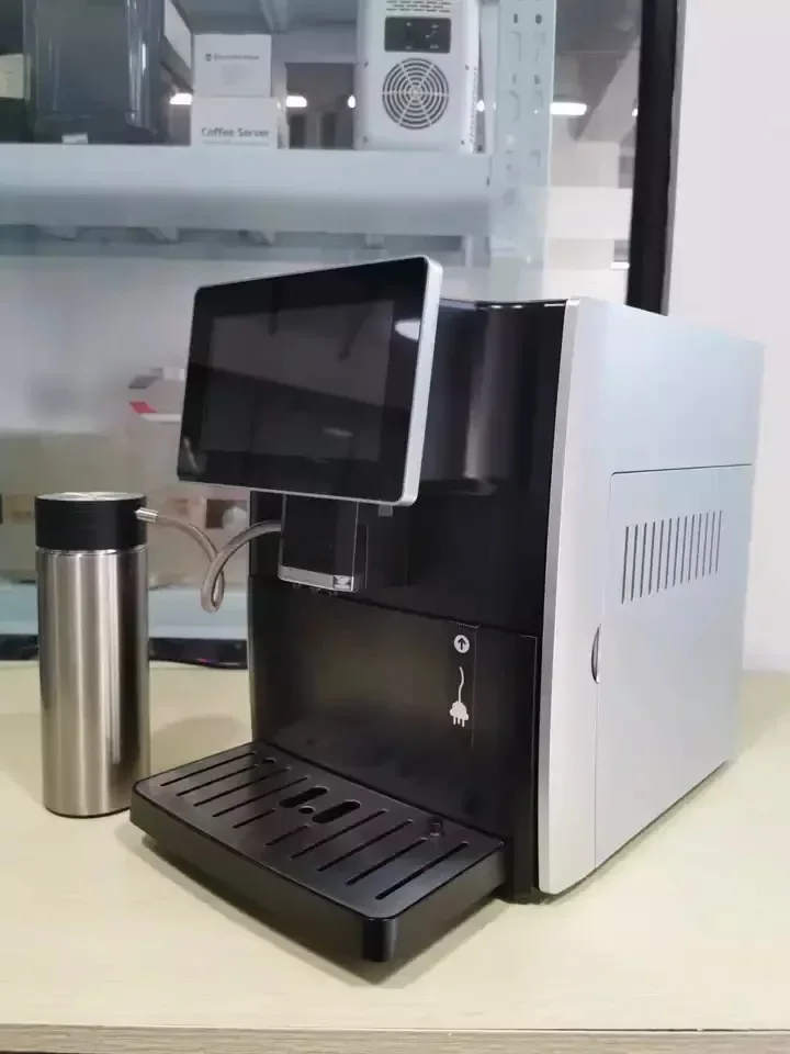 2024 New Style Full Automatic Espresso Coffee  Machine  All in One Multifunctional Coffee Maker With 7 Inch Touch Screen