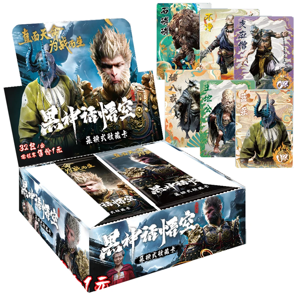 

Wholesale Black Myth Wukong Card For Children Popular Immersive Plot Exploration Rare Limited Game Collection Card Kids Gifts