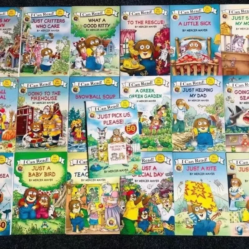 20 Books I Can Read Little Critter English Picture Story Book for Kids Education Learning Toys Parent-Child Reading Book Gift