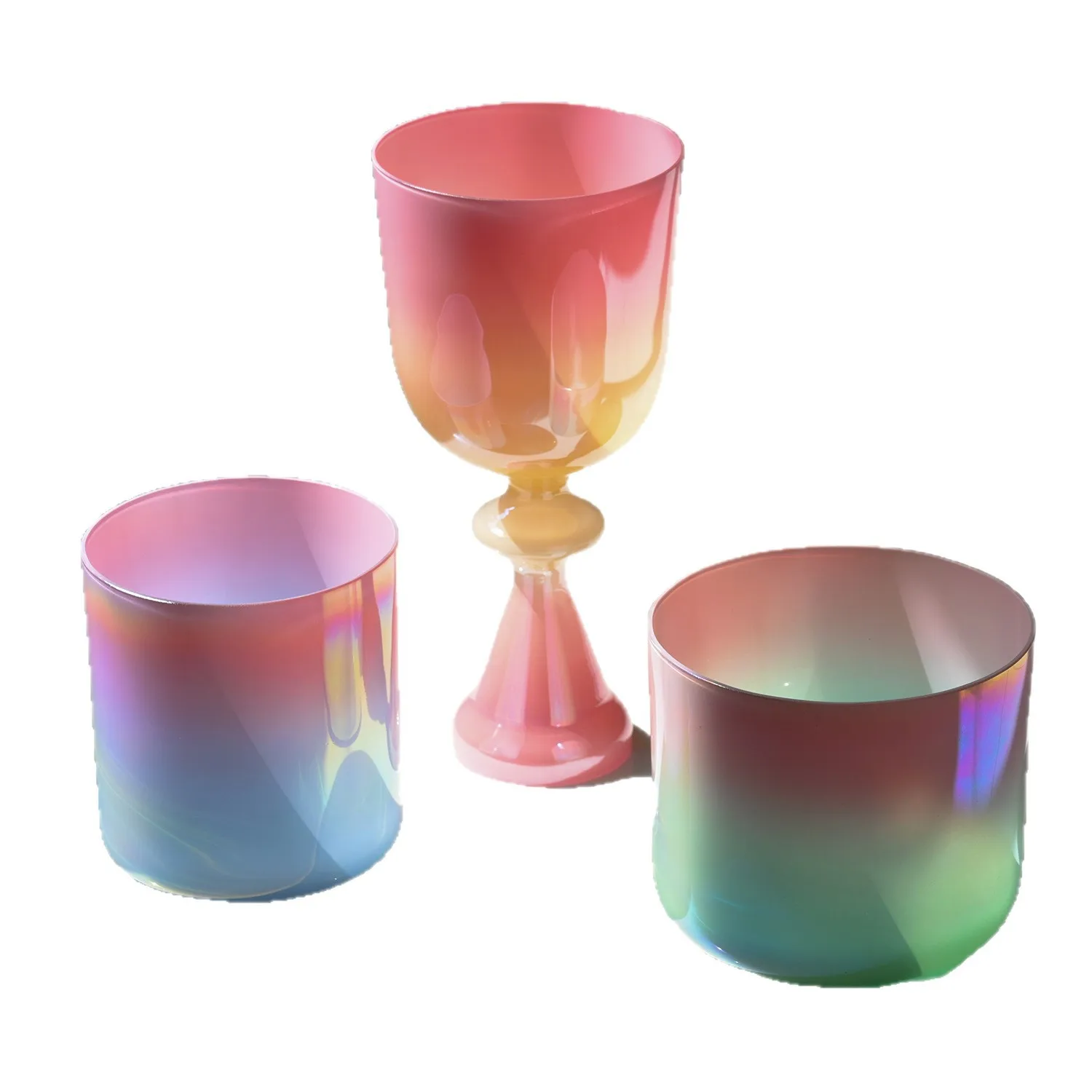 

Gradual Change Crystal Bowl Symphony Holy Grail Crystal Singing Bowl Yoga Meditation Healing Instrument Crystal