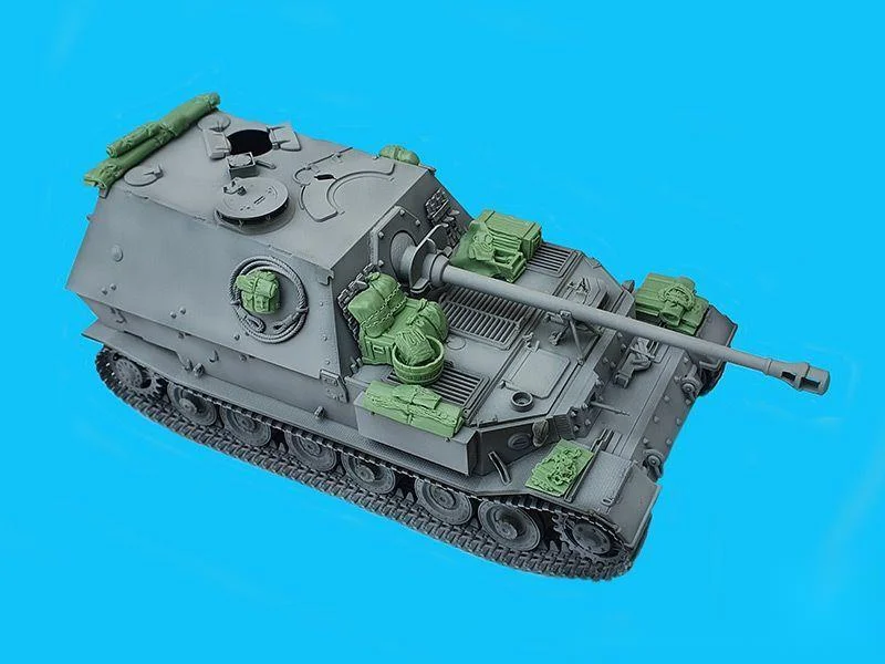 1/35 коэффициент литья под давлением смолы бак Sd.Kfz 184 набор аксессуаров