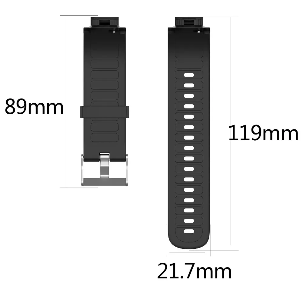 Silicone Wrist Strap For Xiaomi Amazfit Verge Replacement Sport Bracelet For Xiaomi Amazfit Verge 3 Wristbands band Accessories