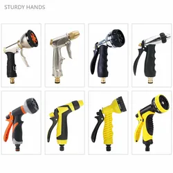 Multi-mode Home High Pressure Car Wash Nozzle Hose Hose Brush Car Spray Gun Garden Watering Tap Water Washing Tool