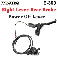 Tektro E350 Electric Bike Hydraulic Disc Brakes 2 Pins Male Sensor eBike Disc Brakes Right Lever Rear Caliper Bicycle Parts