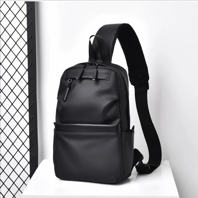 

New Business Crossbody Bag For Men Portable Shoulder Messenger Bags Male Waterproof Large Capacity Travel Short Trip Chest Bag