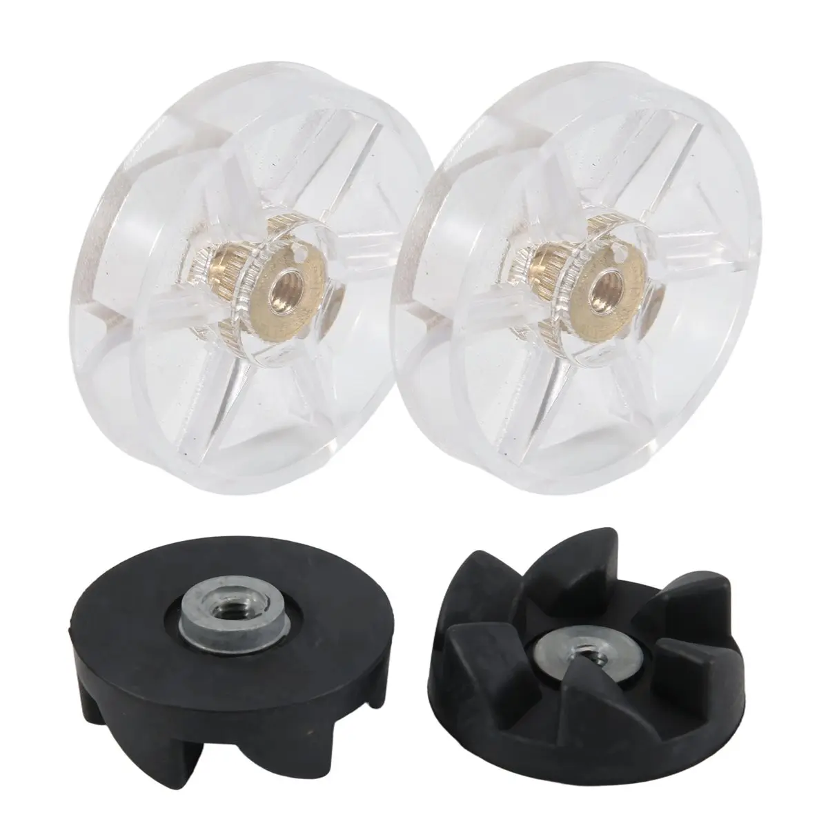 #46A 4 Pack Replacement Gears,for Nutri 600W 900W Blender Juicers,Connecting wheel,(plastic)