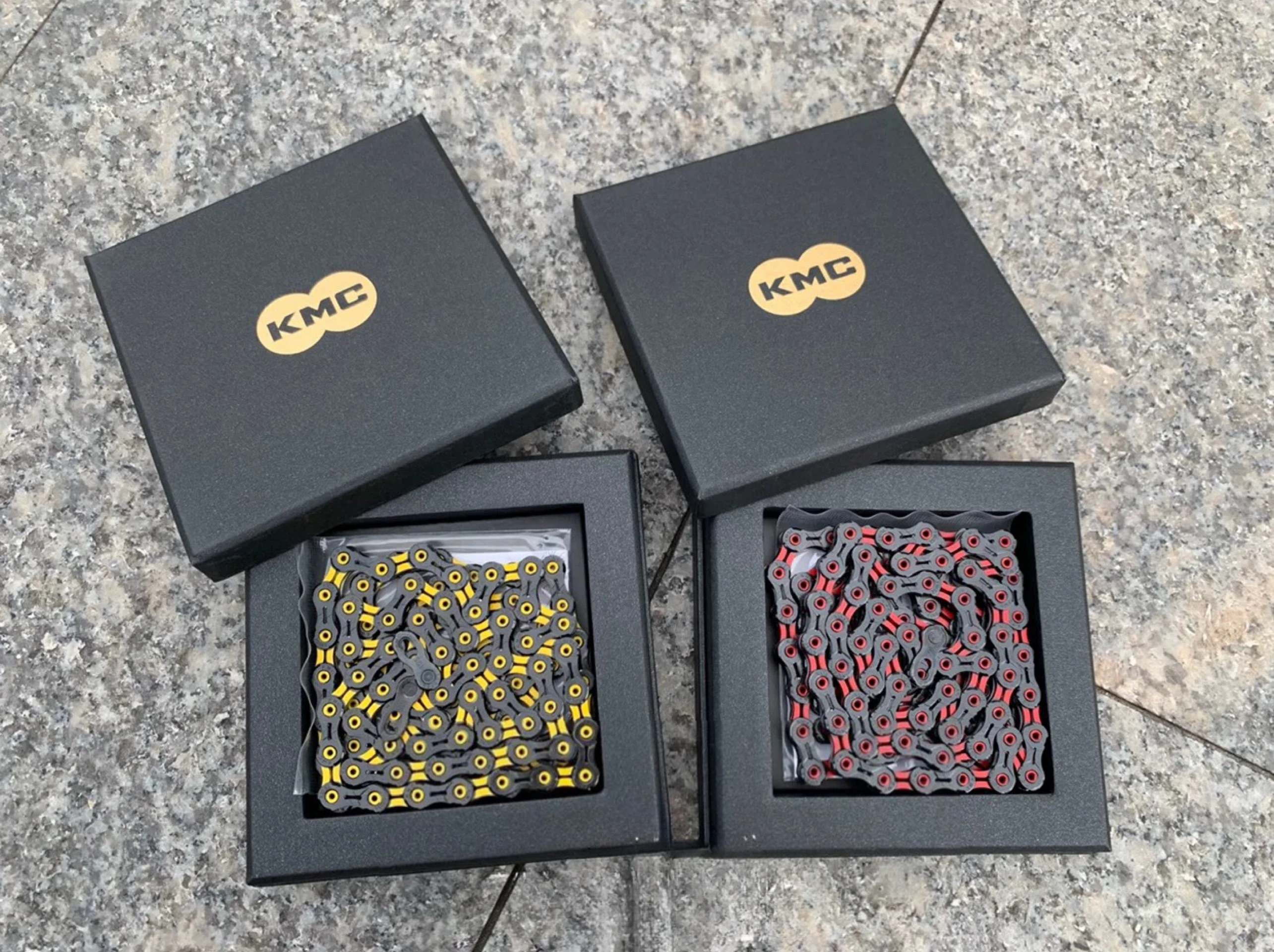 

KMC Горный велосипед с полой цепью, скорость 2 скорости X X2SL SL DLC Bla Diamond Red Diamond Carbon