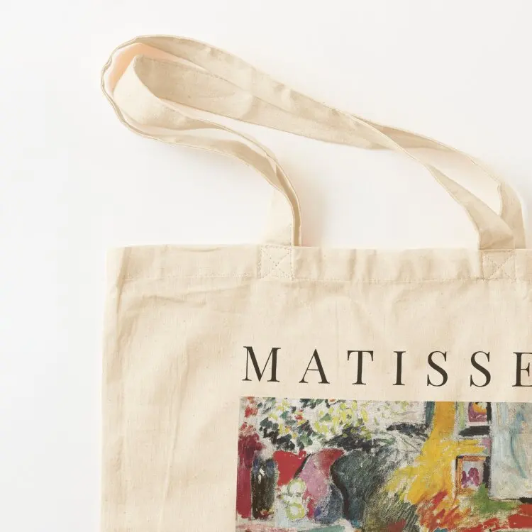 Henri Matisse - Interior with a Girl Reading - Exhibition Poster Tote Bag sacs de shopping Women's bags Custom bag