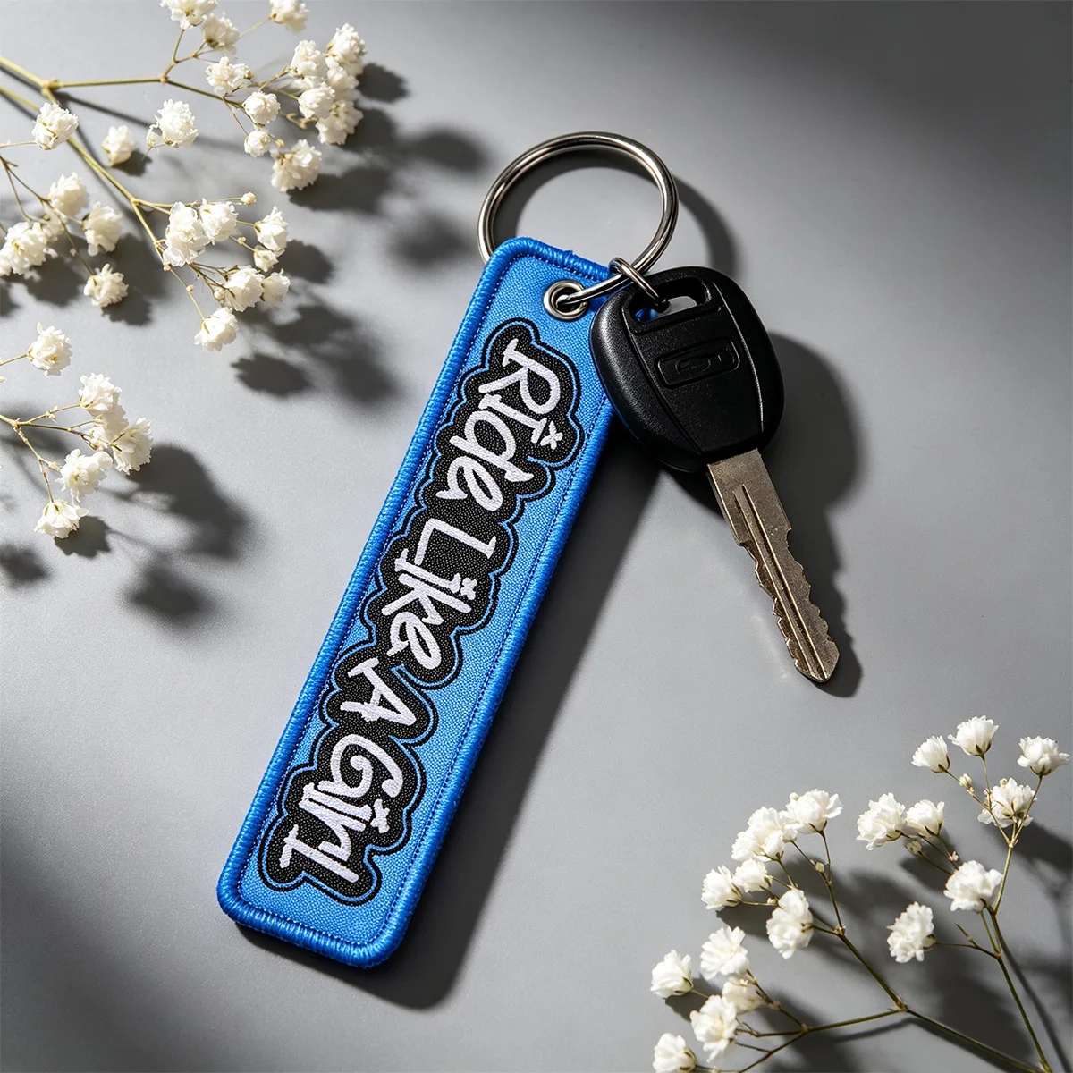 1PC Biker Phrase Embroidered K - Car Accessories Quotation review and price