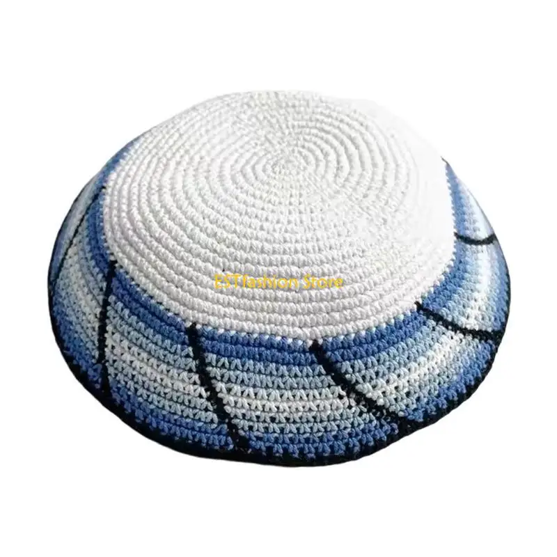 Y5GC Comfortable Namaz Muslims Men Prayer Hat Traditional Islamic Headwear White