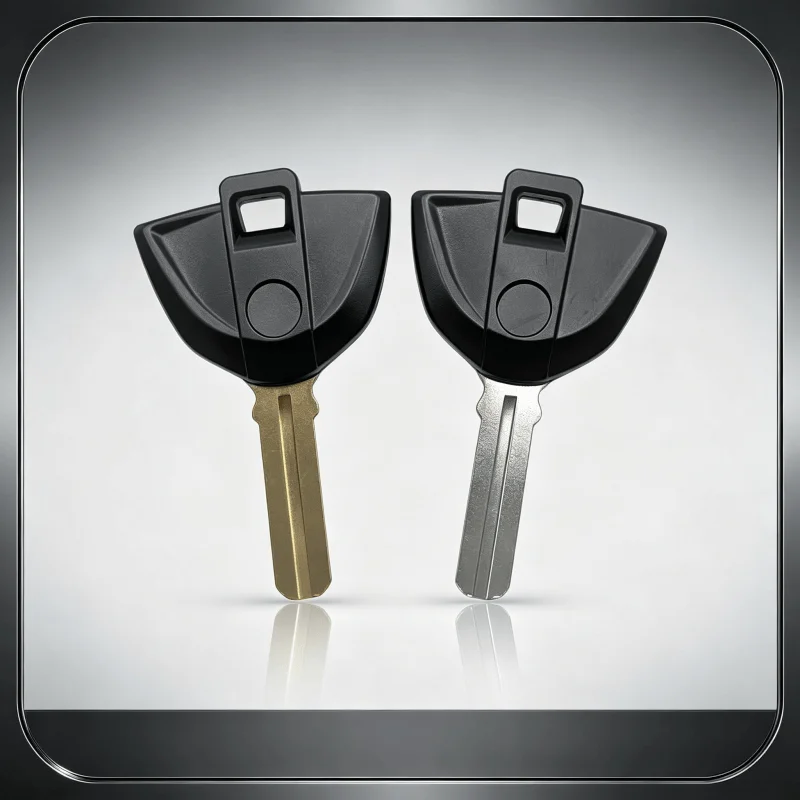 For BMW R1200RTGSR S1000RR F800R F800GS F700 F650Motorcycle Uncut Blank Replacement Key Removable Chip Housing