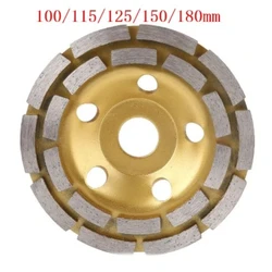 100/115/125/150/180mm Diamond Segment Grinding Wheel Cup Disc Grinder Concrete Granite Stone Cut Drop Ship