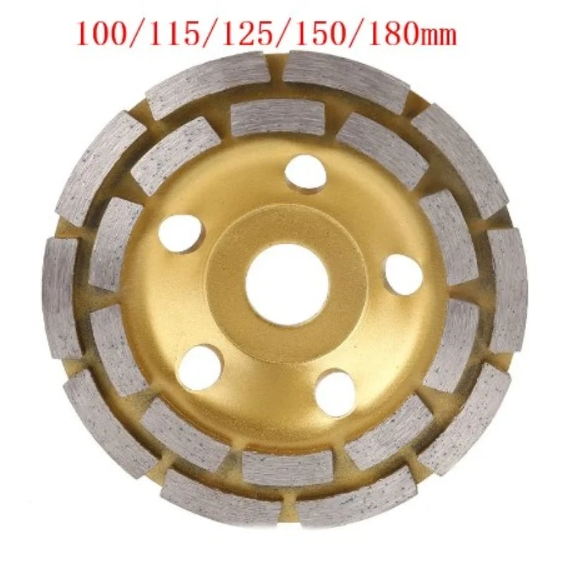 Segmento de Diamante Rebolo Moedor de Disco de Copo Corte de Pedra de Concreto Navio da Gota 100 115 125 150 180 mm