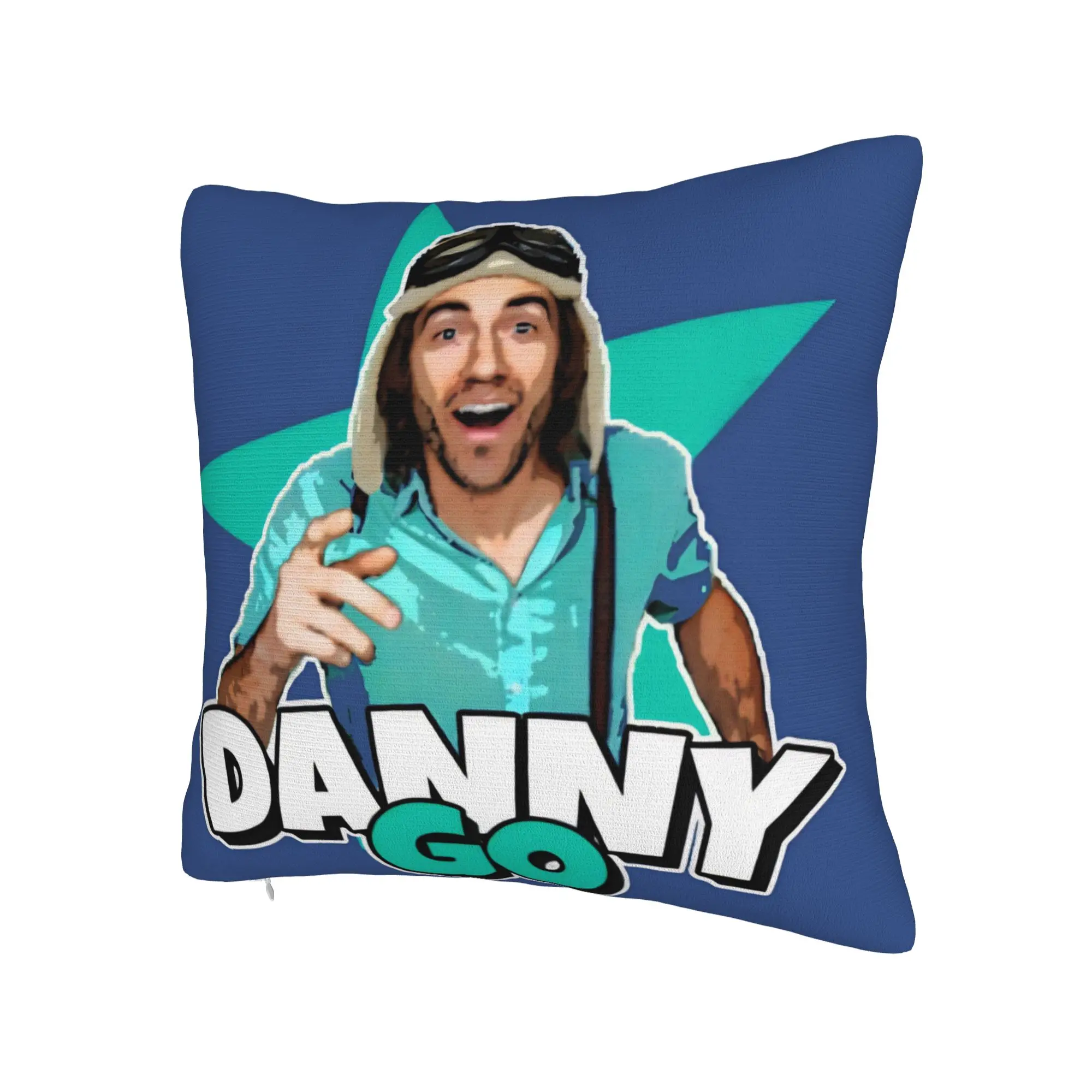 Dannys Go  Pillowcase Stuff Printing Cushion Cover Decoration  Throw Pillow Case Cover Bed Multi Size