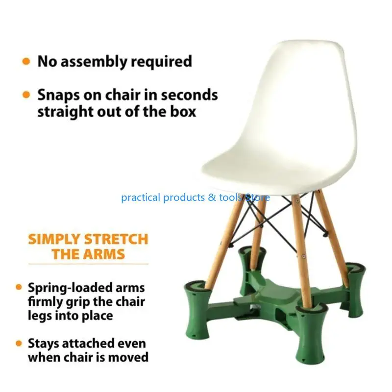 77JB Chair Non-slip Dining Table for Seat Height Compact & Lightweigh