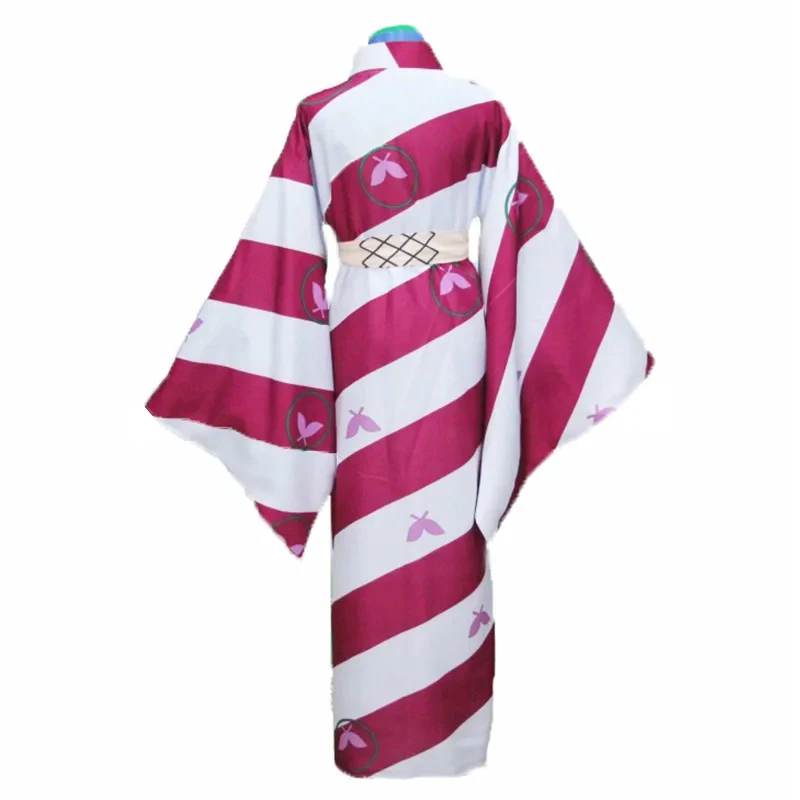 

Anime Inuyasha Kagura Print Kimono Cosplay Costume Halloween Carnival Party Suit For Women Role Play Outfits
