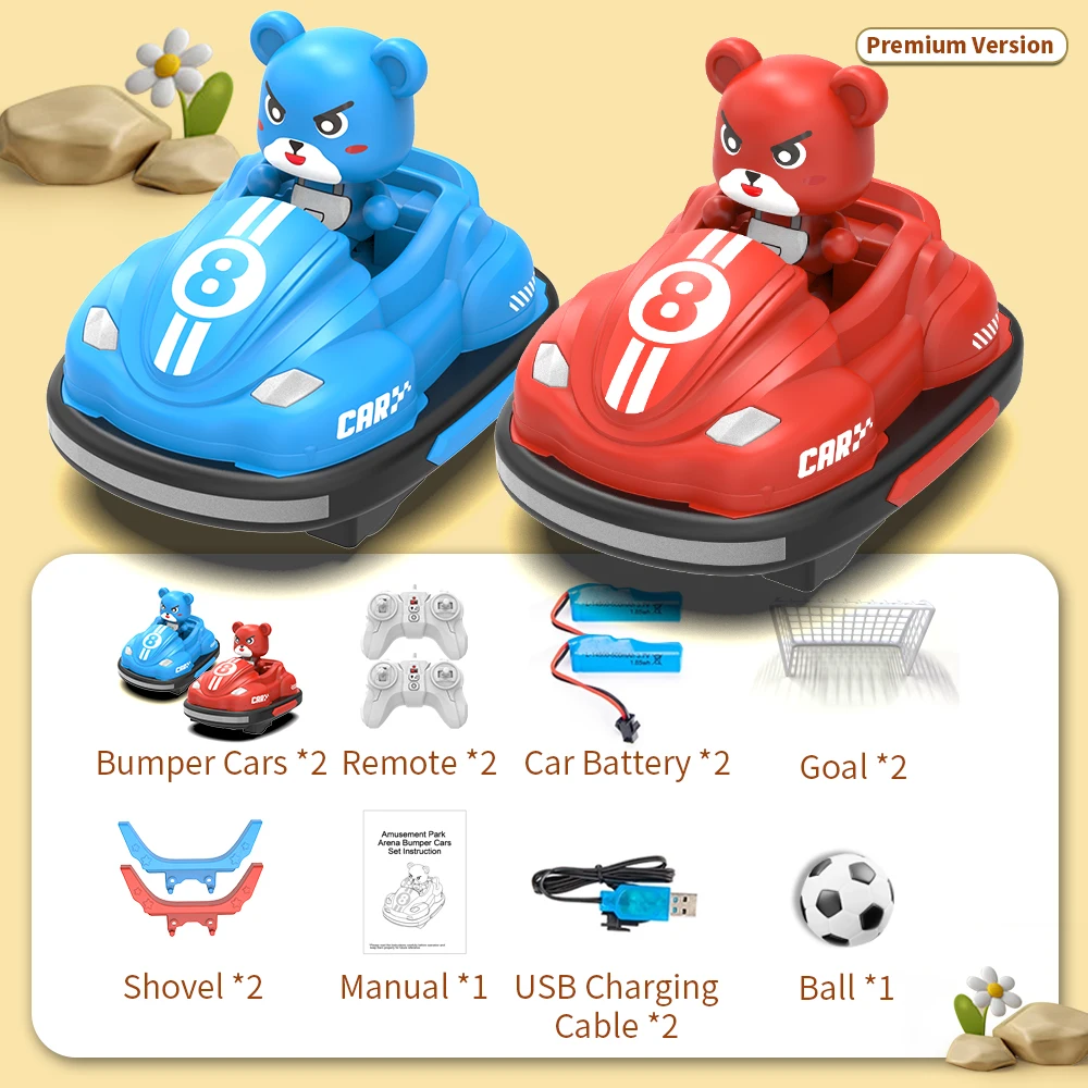 

JJRC Q195 RC Battle Car Set Parent-child Competitive Interaction Go Kart Light music Remote Control Car Toy Gift for Kids
