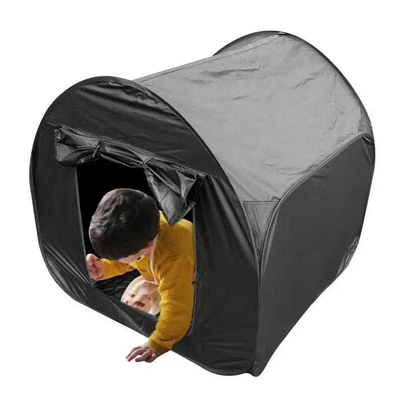 

Kids Fly-out Tent Children Sensory Tent Boys Girls Playhouse Indoor Outdoor Foldable Blackout Play Tent For Children