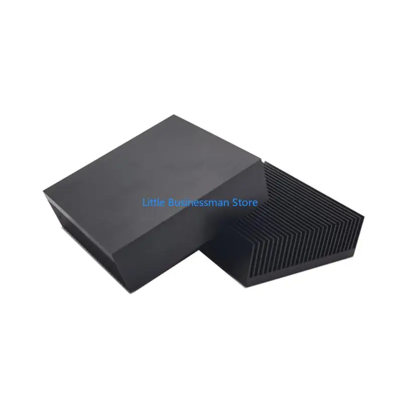 Platinenkühlung, Aluminium-Kühlkörper, 90 x 80 x 27 mm, passiver AL6063-Block für elektronische Reparatur und Geräteservice M76A – Detail 9