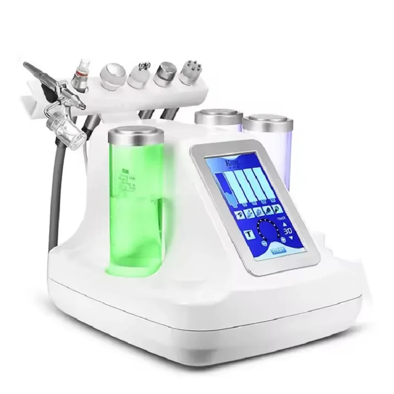 6 in 1 Professional Ultrasonic Facial Machine Micro Bubble Hydra