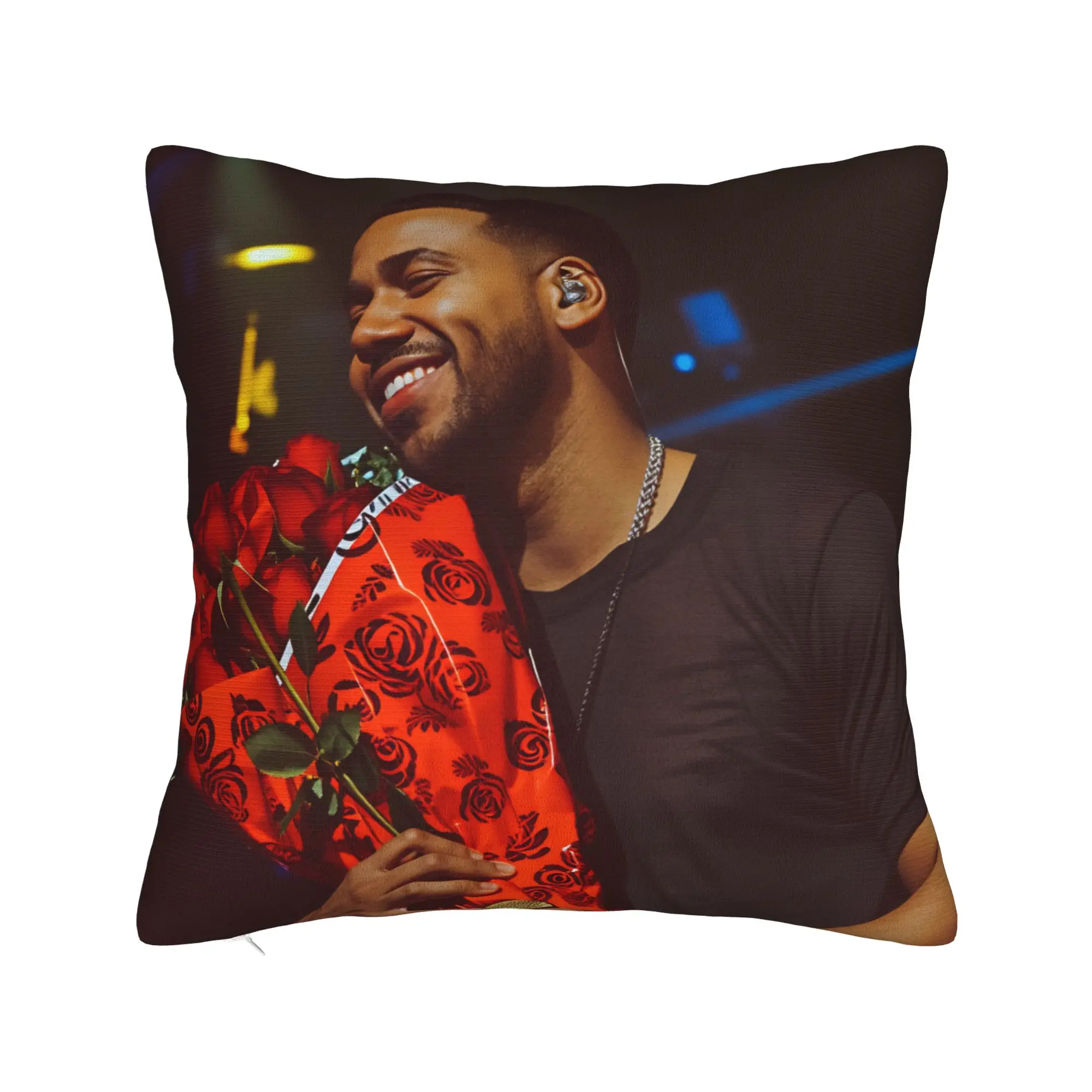 Latin Singer R-romeo Santos  Pillow Cover  Print Cushion Cover Novelty Pillow Case For Office Car Home Decor
