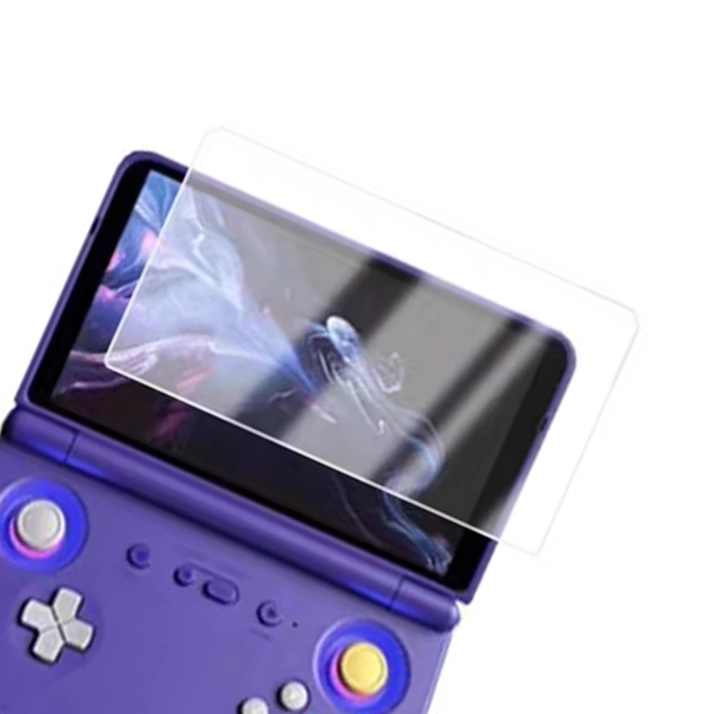 2PCS Transparent HD Clear Screen Protector for Retroid Pocket Flip 2 Handheld Console Soft Screen Protective Film Anti-Scratch