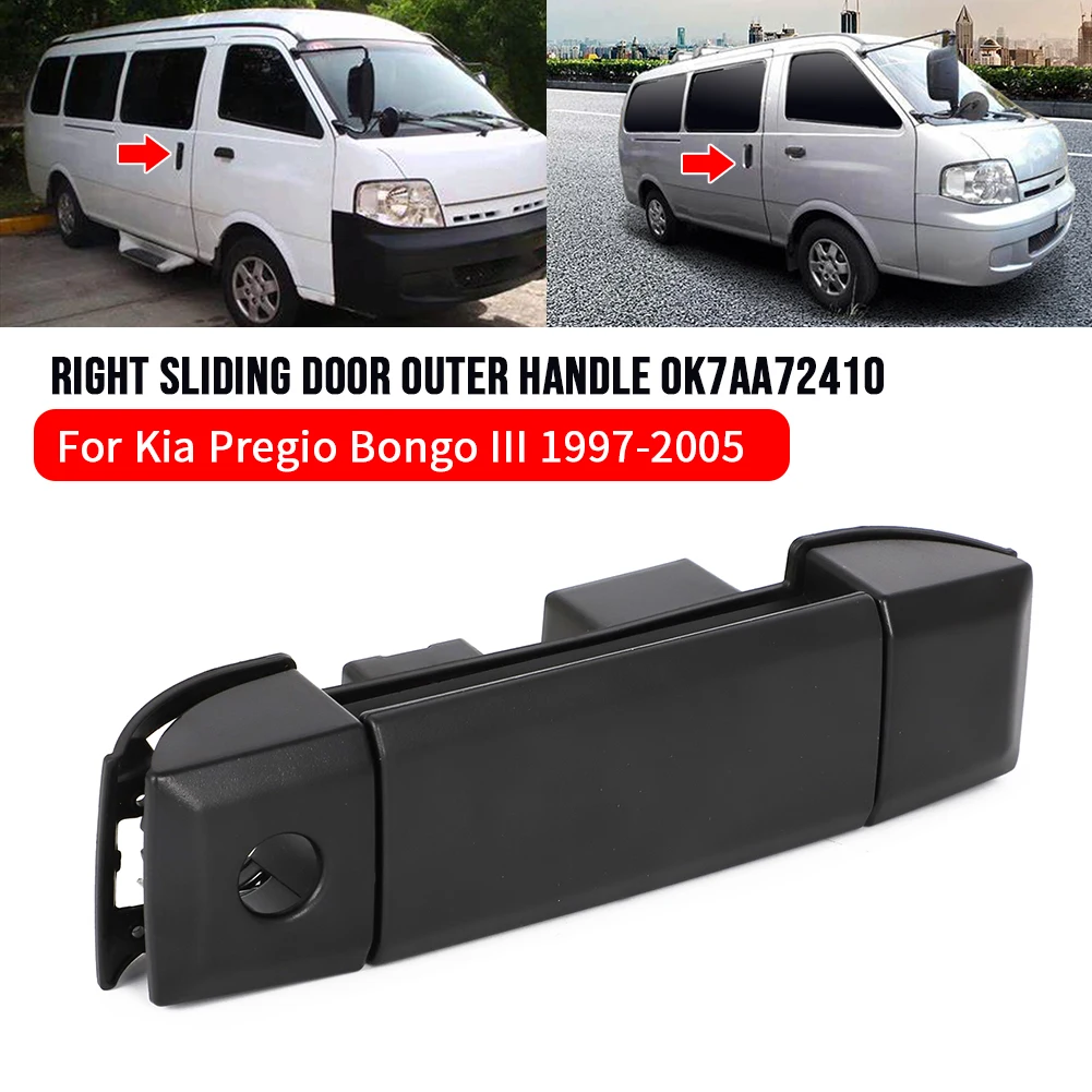 0K7AA72410 Right Sliding Door Outer Handle Right Side Power Door Handle For Kia Pregio Bongo III 1997-2005 1999 2000 2001 2002