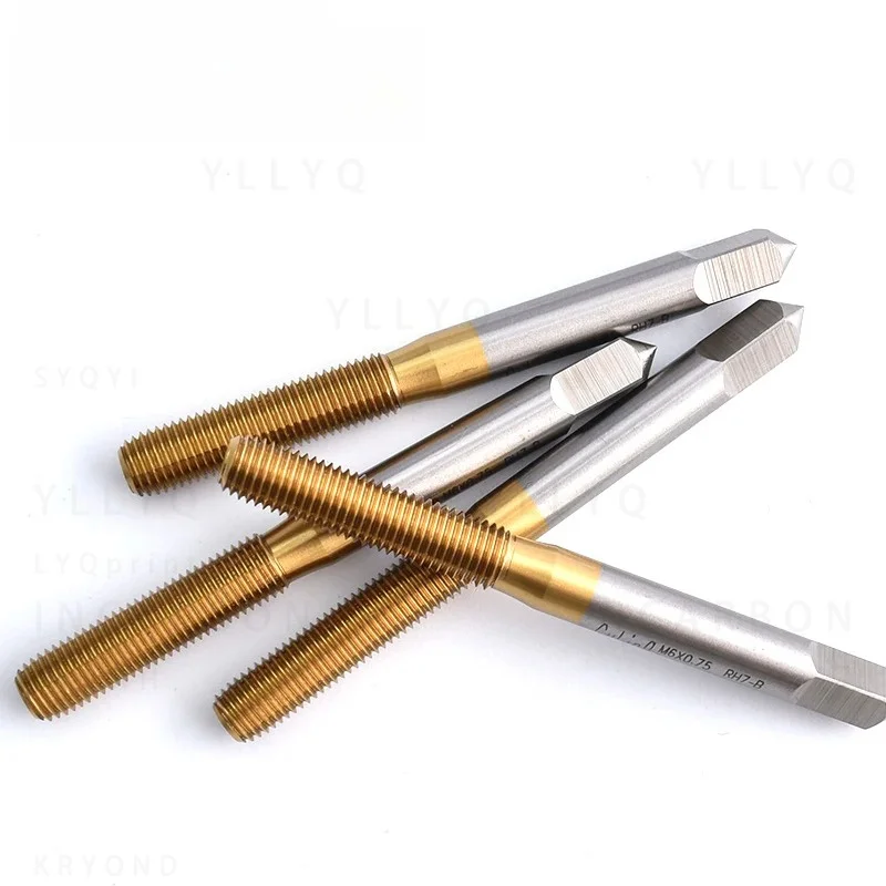 HSSE-M42 JIS Standard With Tin Forming Tap M8 M9 M10 M12 M14 M16 M18 M20 Machine Screw Fine Thread Taps