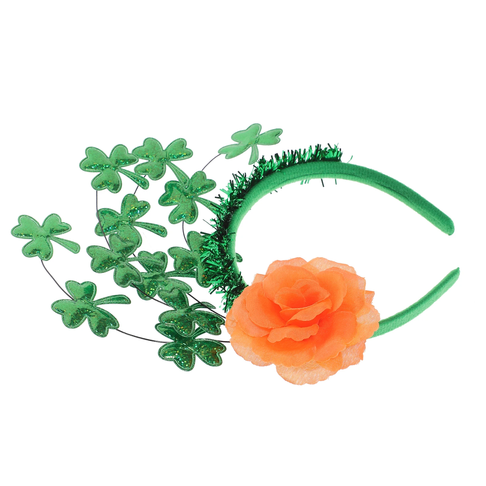 

Shamrock Hairband Headband St Patrick Hair Accessory Festive Irish Celebration Decorative