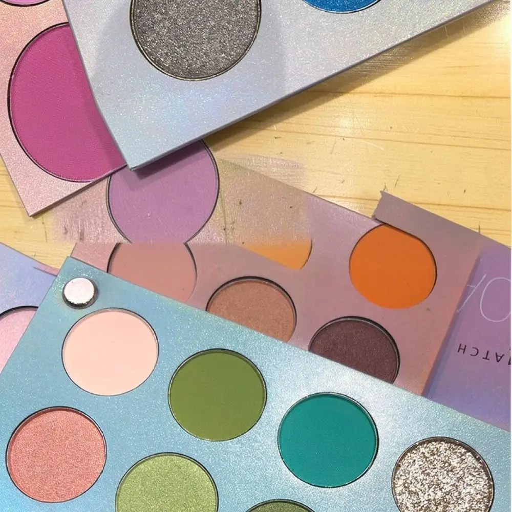 High Pigment Eyeshadow Palette For Beauty Glazed Makeup Kit Professional Matte Shimmer Colors Rotating Design Cosmetic Case Gift